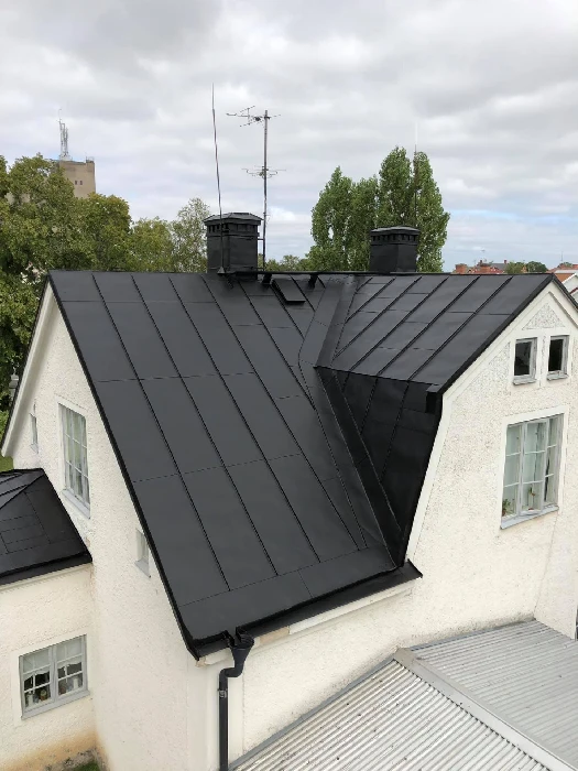 Professionell takmålning utförd av Takexperterna