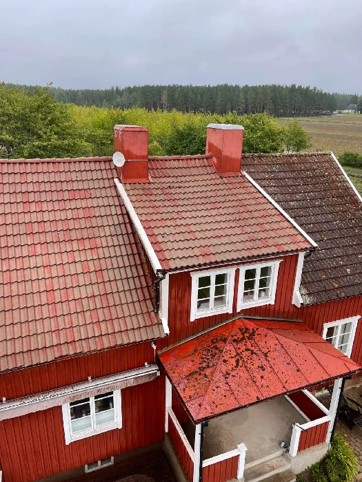 Taktvätt av villa - Takexperterna avlägsnar mossa och alger